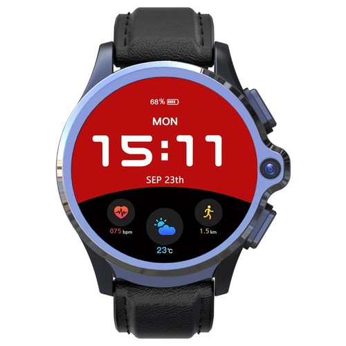 Kospet Prime 4G Smartwatch Phone 1.6 Inch Black