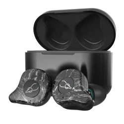Sabbat E12 Ultra Marble Series Limited Edition Qualcomm QCC3020 CVC8.0 TWS Earbuds QI Wireless Charging Independent Use aptX/AAC/SBC Siri Google Assistant IPX5 - Advanced Stone