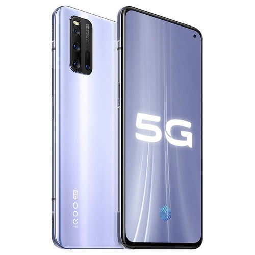 VIVO iQOO 3 5G Smartphone 6.44 Inch Screen 12GB 128GB Silver