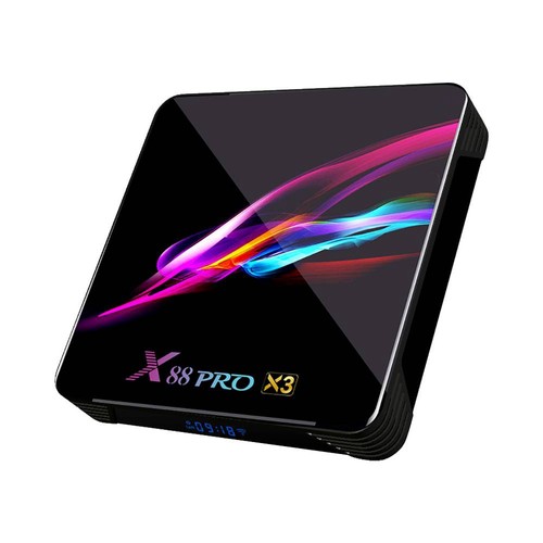 X88 PRO X3 Amlogic S905x3 4GB/32GB TV Box Black