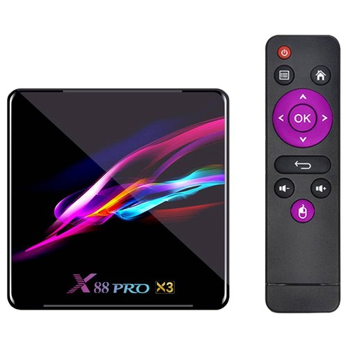 X88 PRO X3 Amlogic S905x3 4GB/32GB TV Box Black