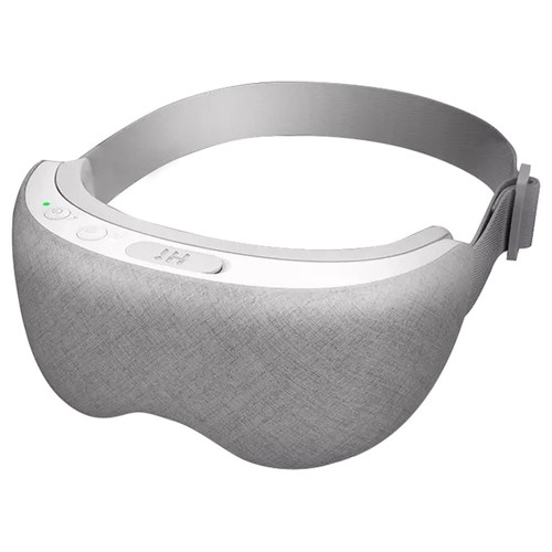 Hi + Wireless Portable Smart Steam Eye Mask USB Charging Relieve Eyestrain Constant Temperature Heating 3D Surround APP Control Eye Protection Decompression Nourishes Skin Lightens Dark Circles - Grey