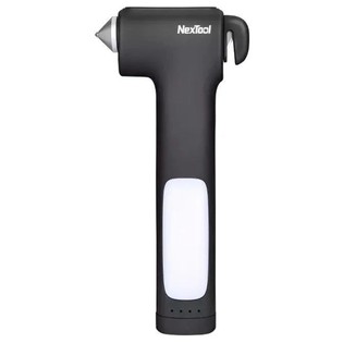 NexTool Multifunction Lifesaving Hammer Emergency Lighting Tungsten Steel Hammer Head Built-in Rope...