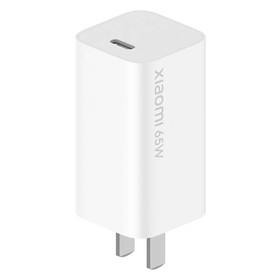 Original Xiaomi GaN 65W Travel Charger 48% Smaller USB Type-C Smart Output PD Quick Charge for Samsung Chromebook Plus Apple MacBook Pro Huawei MateBook X Pro Xiaomi Notebook - White US Plug