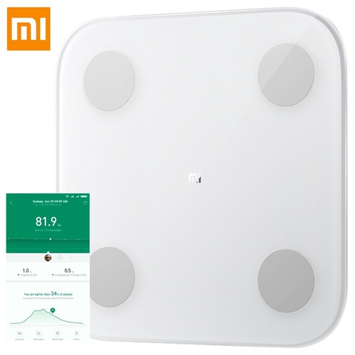 Xiaomi 2.0 Smart Bluetooth Body Fat Scale - White