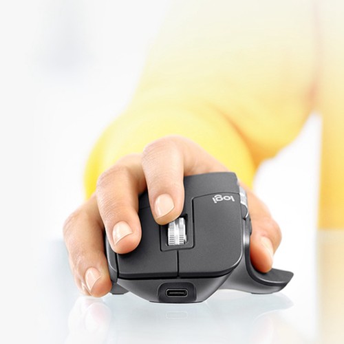 Logitech MX Master 3 Bluetooth 2.4 GHz trådlös mus svart