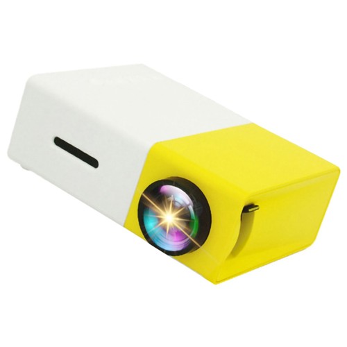 YG300 Mini LED Projector Native320x240P Yellow White