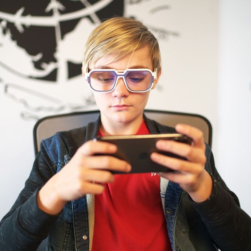 Mutrics GB-30 Ultra Slim Smart Audio Glasses For Gamers Gray