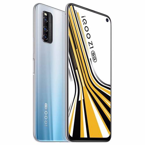 【即購入OK！】vivo　iqoo z1　6GB/128GB Vivo iQOO Z1 6.57 Inch 144Hz MTK 1000 Plus 6GB 128GB Silver