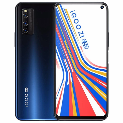 vivo iqoo z1 5G ブルー