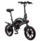 DYU D3F Folding Moped Electric Bike 14 Inch Inflatable Rubbe