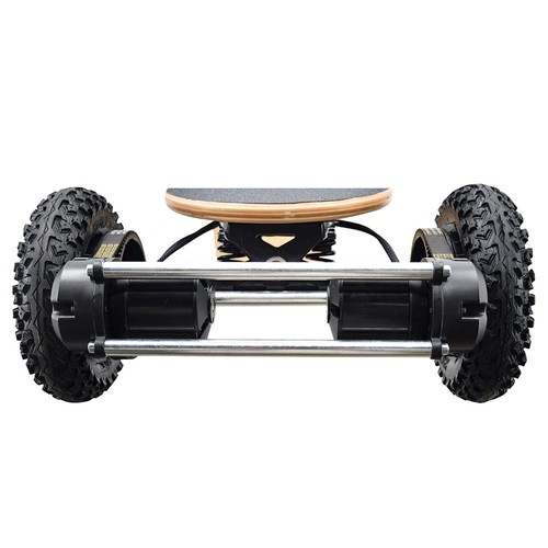 SYL-08 Elektrisk skateboard 1650W motor 40 km h med fjärrkontroll off road elektrisk skateboard - svart.