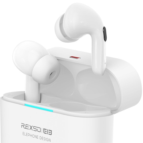 Elephone Elepods X ANC TWS Earbuds Bluetooth 5.0 Active Noise Canceling with Mic HD Call IPX5 Water Reistant - White