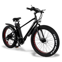 CMACEWHEEL KS26 Electric Moped Bicycle 26 x 4 Inch
