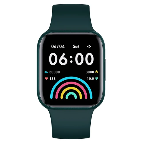 Makibes QY01 Smartwatch Blood Pressure Monitor 1.54 Inch Screen Green