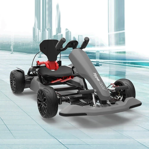Hyper GoGo GO KART Kit Compatible With All Hoverboard Grey