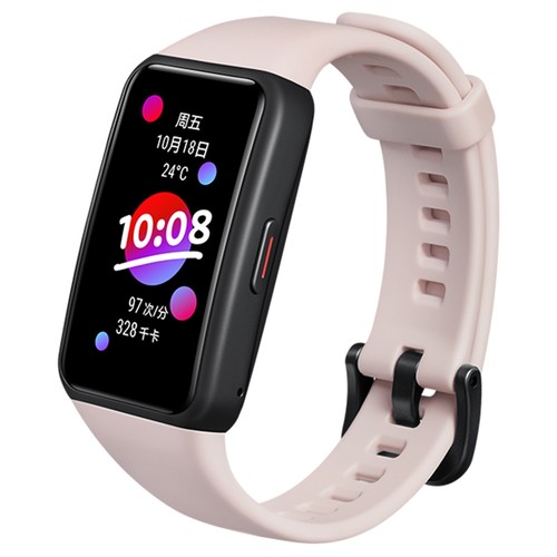 HONOR Band 7 Smart Wristband (Pink) FLA-B19 - 1.47-inch AMOLED, 50m  Waterproof