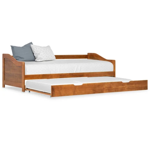 Pull Out Sofa Bed Frame Honey Brown, Full Size Sofa Bed Frame