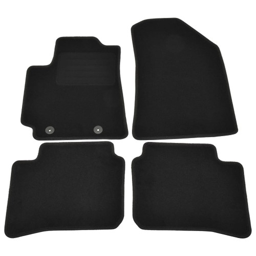 4 Piece Car Mat Set For Hyundai I10 Hybrid