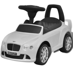Bentley FootPowered Kids Car White