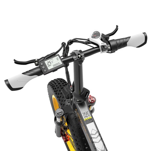 LANKELEISI X3000 Plus Folding Electric Bike Black Blue