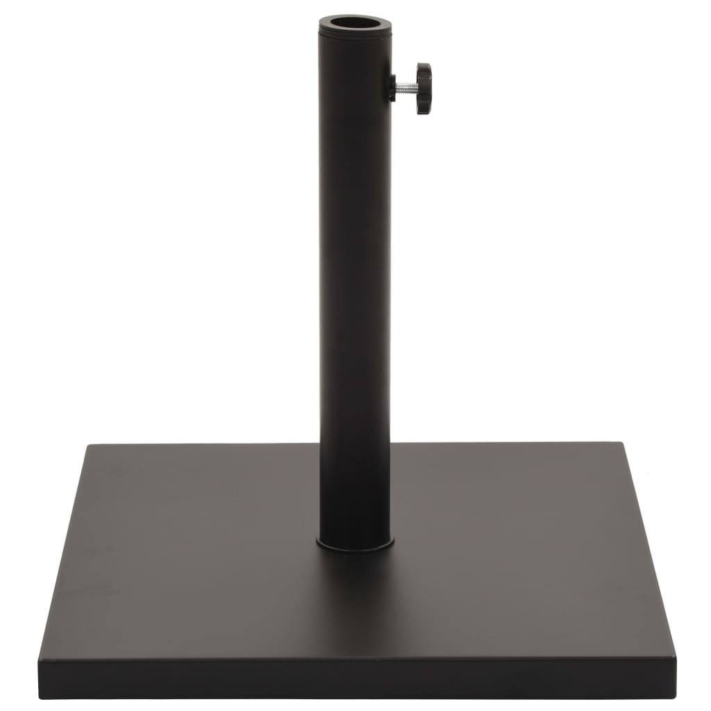 black parasol base