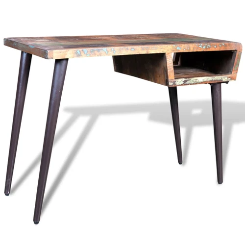 reclaimed wood desk