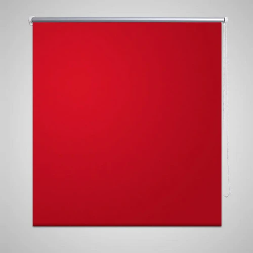 Estor enrollable opaco 160 x 175 cm rojo