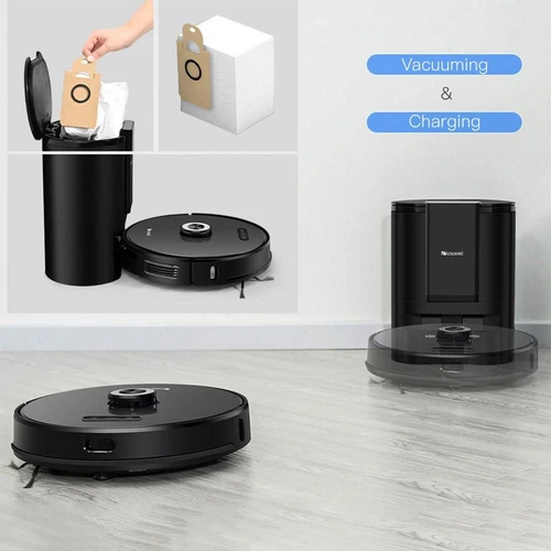 Proscenic M8 Pro Smart Robot Vacuum Cleaner + Dust Collector Black