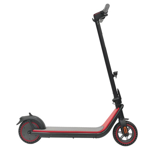 KUKUDEL 858 8.5 Inch Inflation-free Tire Electric Folding Scooter 7.5Ah Battery 250W Motor Max Speed 25km/h Non-zero start - Black