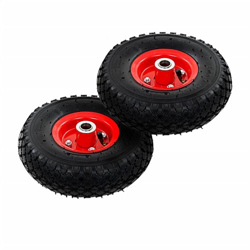 Sack Truck Wheels 2 pcs Rubber 3.004 (260x85)