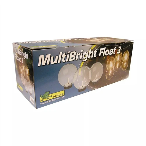 1354008 Float 3 Lights Ubbink LED MultiBright Pond