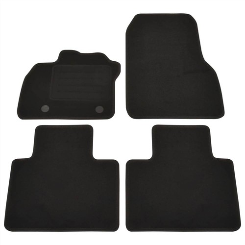 4 Piece Car Mat Set for Renault Zoe