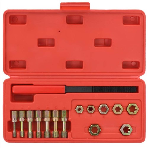 15 Piece Metric Rethreader Kit