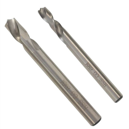 2 Piece Spot Weld Drill Bit Set 6/8 mm HSSCobalt