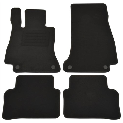 Tailored 4-Piece Car Mat Set For Hyundai IX35 (2010-2015) – Right Hand Drive, Black Carpet