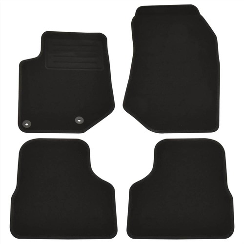 4 Piece Car Mat Set for Opel Corsa F