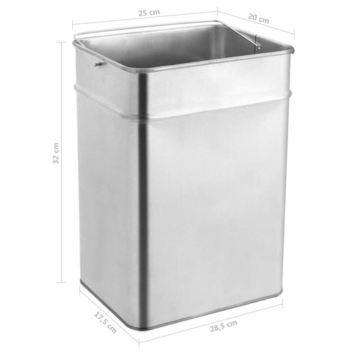 MultiPurpose Trash Can Shape Ashtray With Lid For Home Offices Hotel