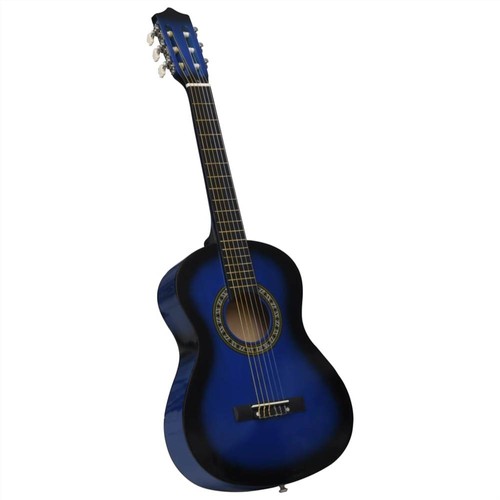 Classical Guitar for Beginner and Kids Blue 1/2 34