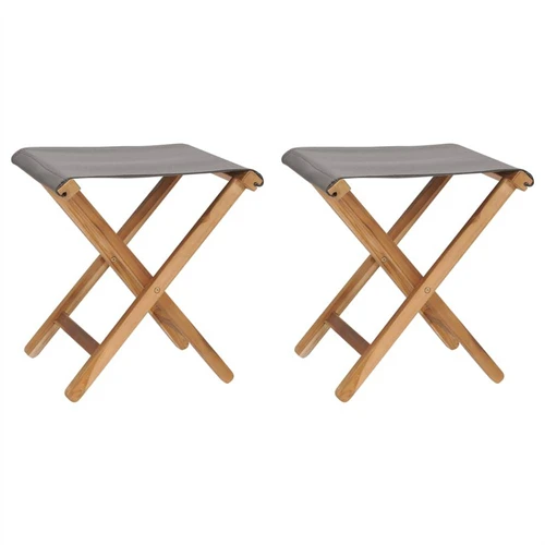 grey wood folding chairs
