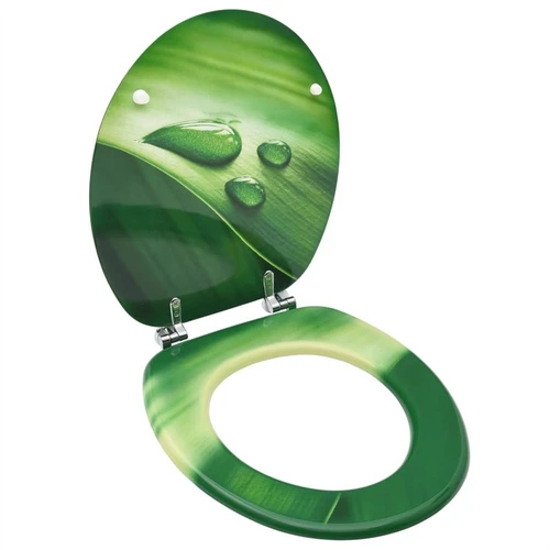 Green toilet deals seats for sale