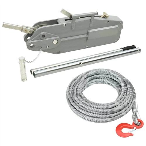 T Manual Cable Pulling Winch Machine Tirfor Winch With 20M, 42 OFF