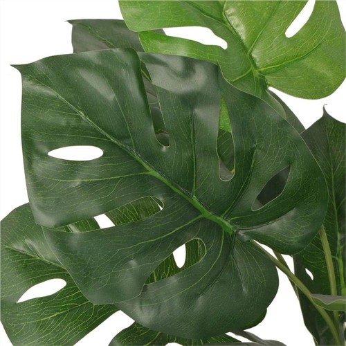 Künstliche Monstera Pflanze mit Topf 70 cm Grün