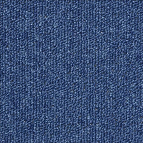 Teppich-Treppenstufen 15 Stück Blau 65x24x4 cm