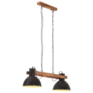 Industrial Hanging Lamp 25 W Dead Black 109 cm E27