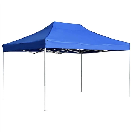 Gewond raken Indrukwekkend ik draag kleding Professional Folding Party Tent Aluminium 4.5x3 m Blue