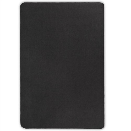 Area Rug Jute with Latex Backing 160x230 cm Grey