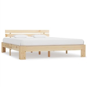 Bed Frame Solid Pine Wood 180x200 cm 6FT Super King