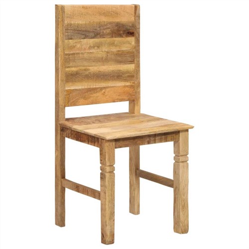 Dining Chairs 2 pcs Solid Mango Wood