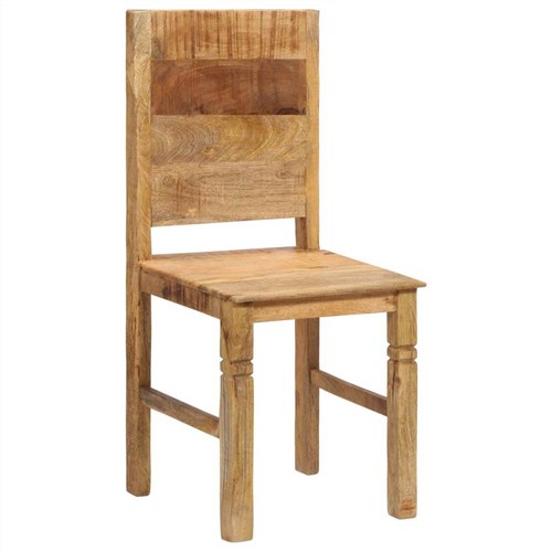 Dining Chairs 2 pcs Solid Mango Wood